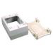 CAJA WIREMOLD 2X4X1-3/8 IVORY