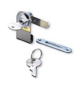 GLASS DOOR LOCK CHROME