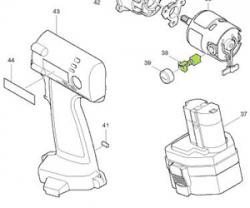 ESCOBILLA MAKITA 6914D