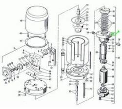 WASHER SUPPORT MALE HYD  120