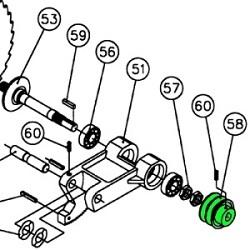 ARBOR PULLEY < JTAS-10