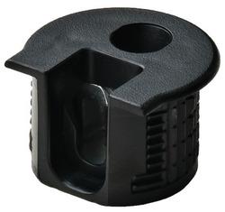 RAFIX SE RIDGED PL.BLACK.19MM