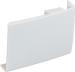 COVER CABINET HANGER RIGHT WHITE