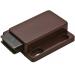 PUSH LATCH MAGNETIC BROWN