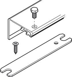 CONNECTING BRACKET HAWA 1 DOOR