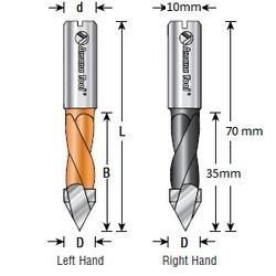 A V POINT TROUGH L/H 10S 5D 40B