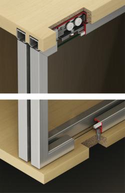 SLIDING DOOR EKU CLIPO 26 GR SET