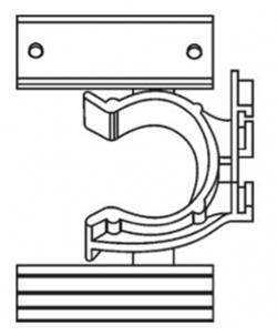 CLIP WITH SREW-ON & SPLINE