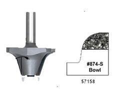 A ROUNDOVER UND BOWL 14 DEG 1/2S