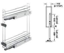 BASE PULL OUT  SOFT 12KG