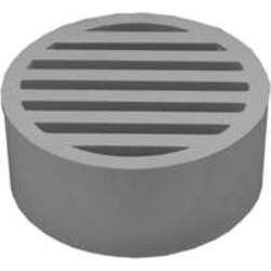 PVC VINYL FLOOR STRAINER 4 IN