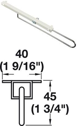 RETRACTABLE WARDLOBE RAIL