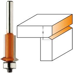 CMT FLUSH & V GROOVE BIT S1/4 I1