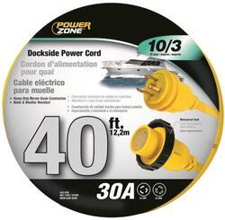 MARINE POWER CORD 40FT