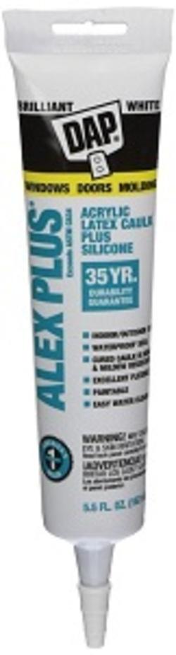 WHT ACRILY LTX CAULK 5.5OZ