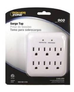 MULTIPLUG DE 6 SURGE PROTECTOR