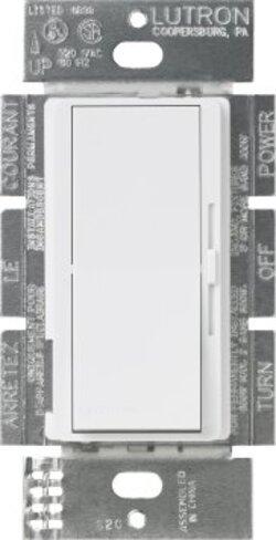 LUTRON WALL DIM DIVA 2W WHI