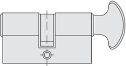 PROFILE CYL. SGL./TT, BR CHR MAT