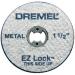 DISCO DREMEL METAL 1 1/2  5PCS