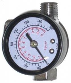 1/4 MINI AIR REGULATOR WITH GAUG