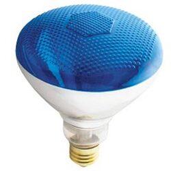 BOMBILLA EXTERIOR AZUL 100W