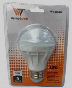 BOMB LED 9W 120V XX WHITE