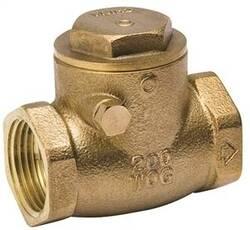 CHECK VALVE BRONCE TAPA 3/4