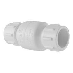 CHECK VALVE PVC SPRING ROSCA 3/4