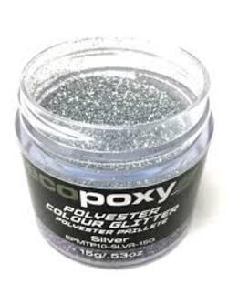 ECOPOXY COLOR GLITTERS SILVER