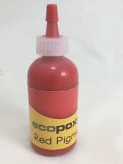 ECOPOXY COLOR PIGMENT RED 4OZ