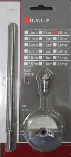 1.0MM NEEDLE, NOZZLE &  AIR CAP