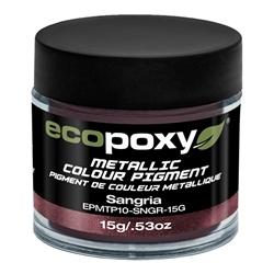 ECOPOXY METALIC PIGMENT SANGRIA