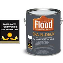 FLOOD SPA-N-DECK NAT HONEY 1 GL