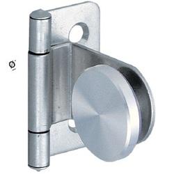 SS INSET GLASS DOOR HINGE SS/SSF