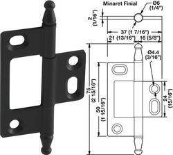 GOZNE DECORATIVO MBLA 50 X 37MM