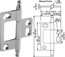 GOZNE DECORATIVO SCF 50X37MM