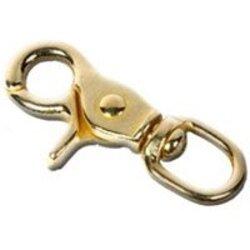 HOOK SWIVEL 5/8 BRASS