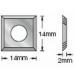 A INSERT 14 X 14 X 2.0MM