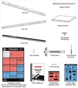 KIT GUIA SAWSTOP 52 COMERCIAL