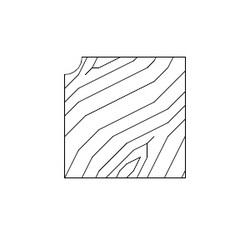 MOLDURA TOPE #1  7/8 X 7/8