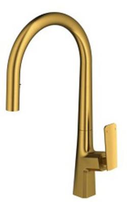 MEZ SINGHOLE KITCHEN FAUCET GOLD