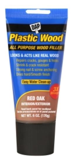 MASILLA PLASTC WOOD RED OAK 6OZ