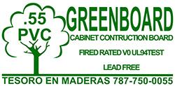 PVC   5/8 .55 GREEN BOARD