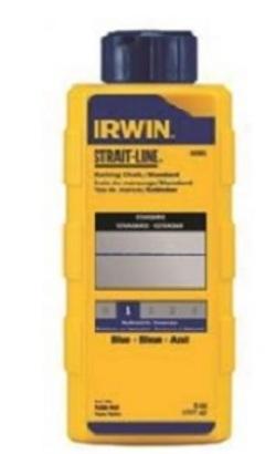 IRWIN POLVO CHALK LINE AZUL 8OZ