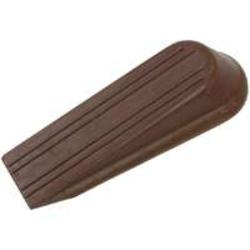 RUBBER DOOR STOP BROWN