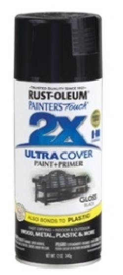 PINTURA SPRAY 2X BLACK GLOSS