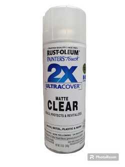 PINTURA SPRAY 2X CLEAR MATE