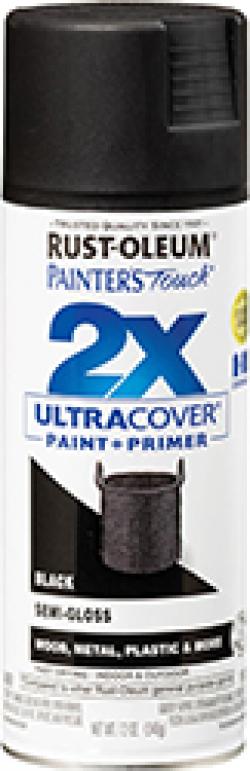 PINTURA SPRAY 2X BLACK SEMIGLOSS