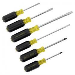 SET DESTORNILLADORES STANLEY 6PC