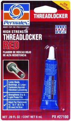 THREAD LOCKER RED 6ML 3000PSI